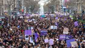 Manifestación por el Día Internacional de la Mujer el 8 de marzo en Barcelona / EP