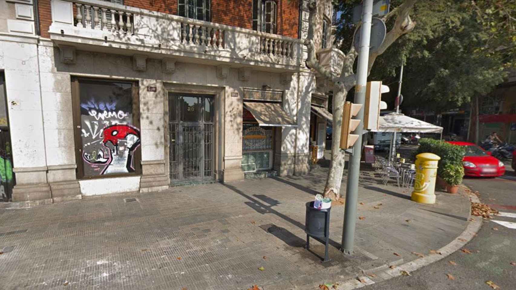 La calle Sardena de Barcelona, donde un sintecho habría matado a otro / GOOGLE MAPS