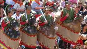 Una imagen de la celebración de las 'Festes de Tura' en Olot, Girona / WIKIPEDIA