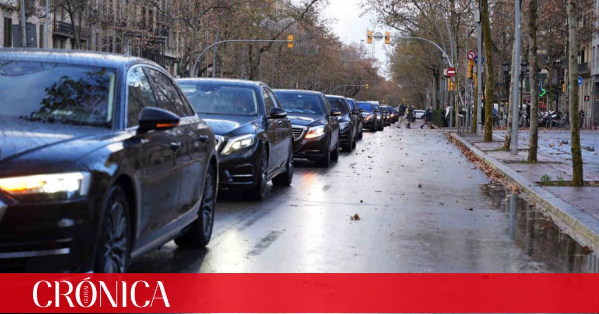 Marcha De Los VTC Históricos En Barcelona