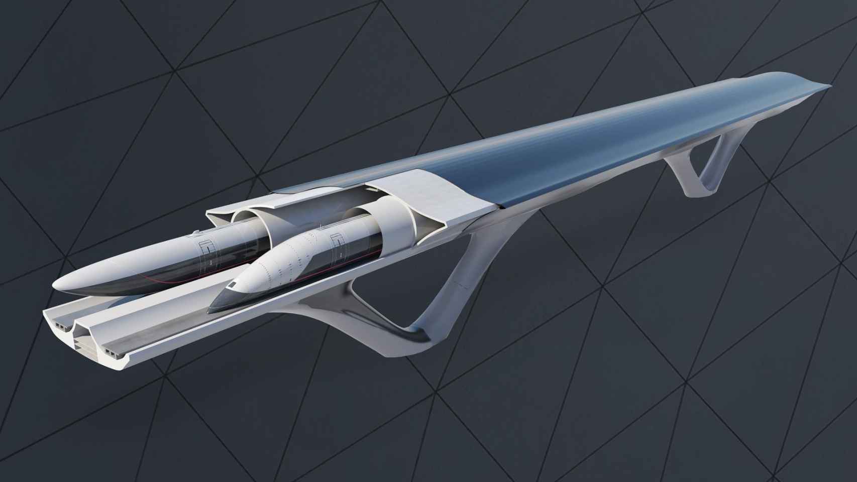 Proyecto del tren Hyperloop / EP