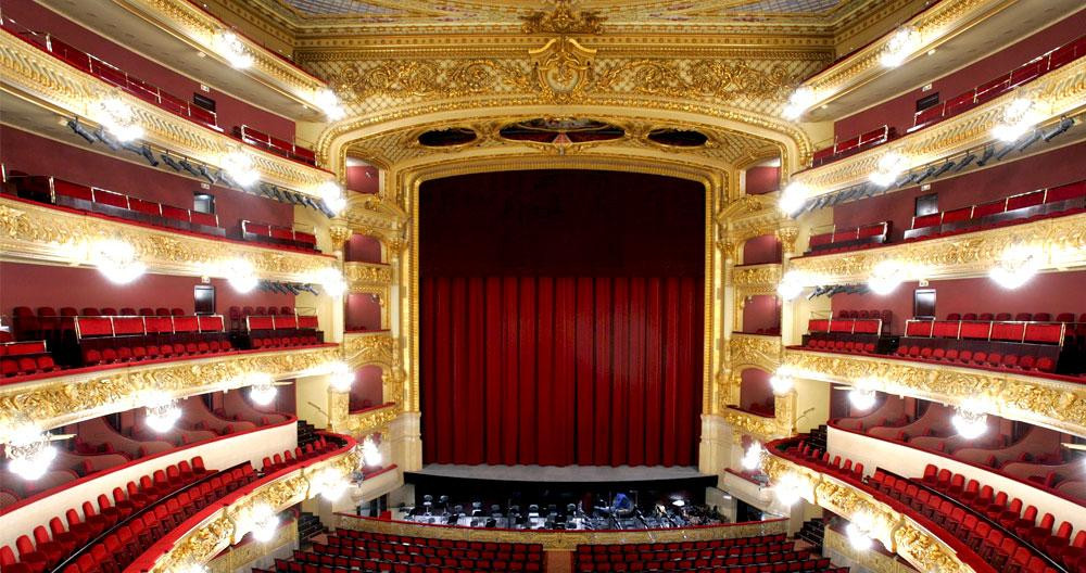 Interior del Gran Teatro del Liceu, que debe adjudicar la organización de sus viajes entre Globalia y el El Corte Inglés / MA