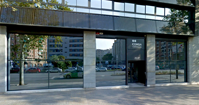 La sede de Comsa en la Avenida Roma de Barcelona / CG