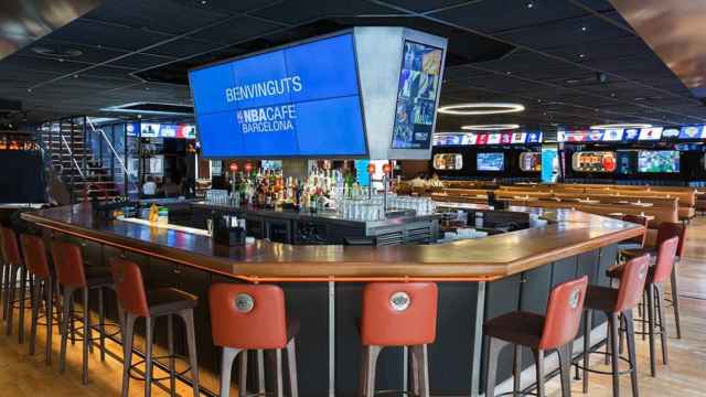 El interior del restaurante NBA de Barcelona / CG