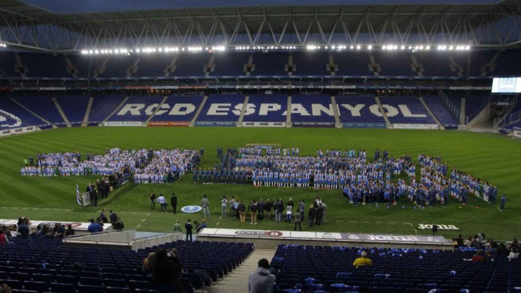 Estadio del RCD Espanyol.