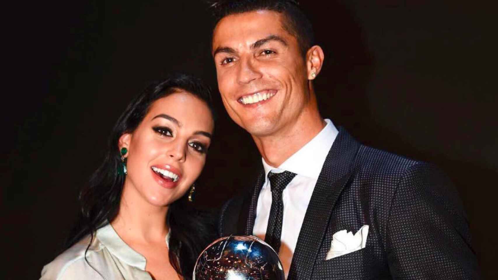 Cristiano Ronaldo y su novia Georgina Rodríguez
