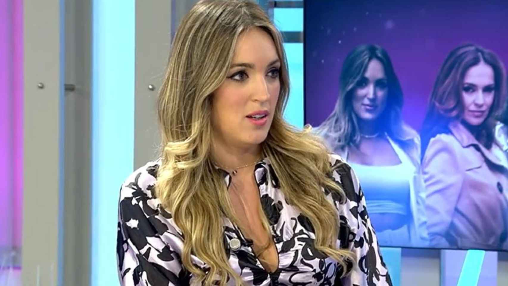 La periodista y novia de Antonio David, Marta Riesco /TELECINCO