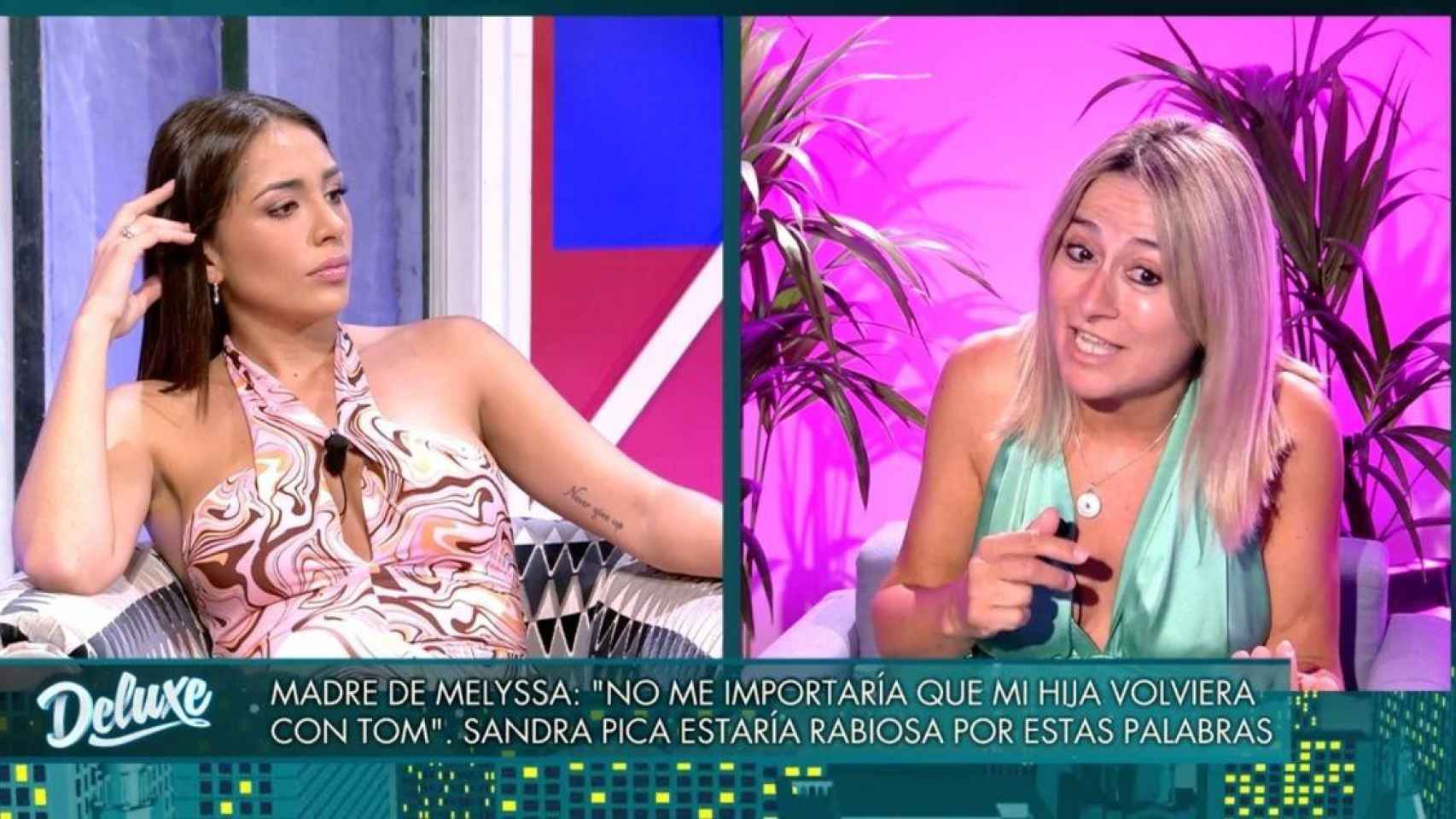Sandra Pica y Nela en el 'Deluxe' / MEDIASET