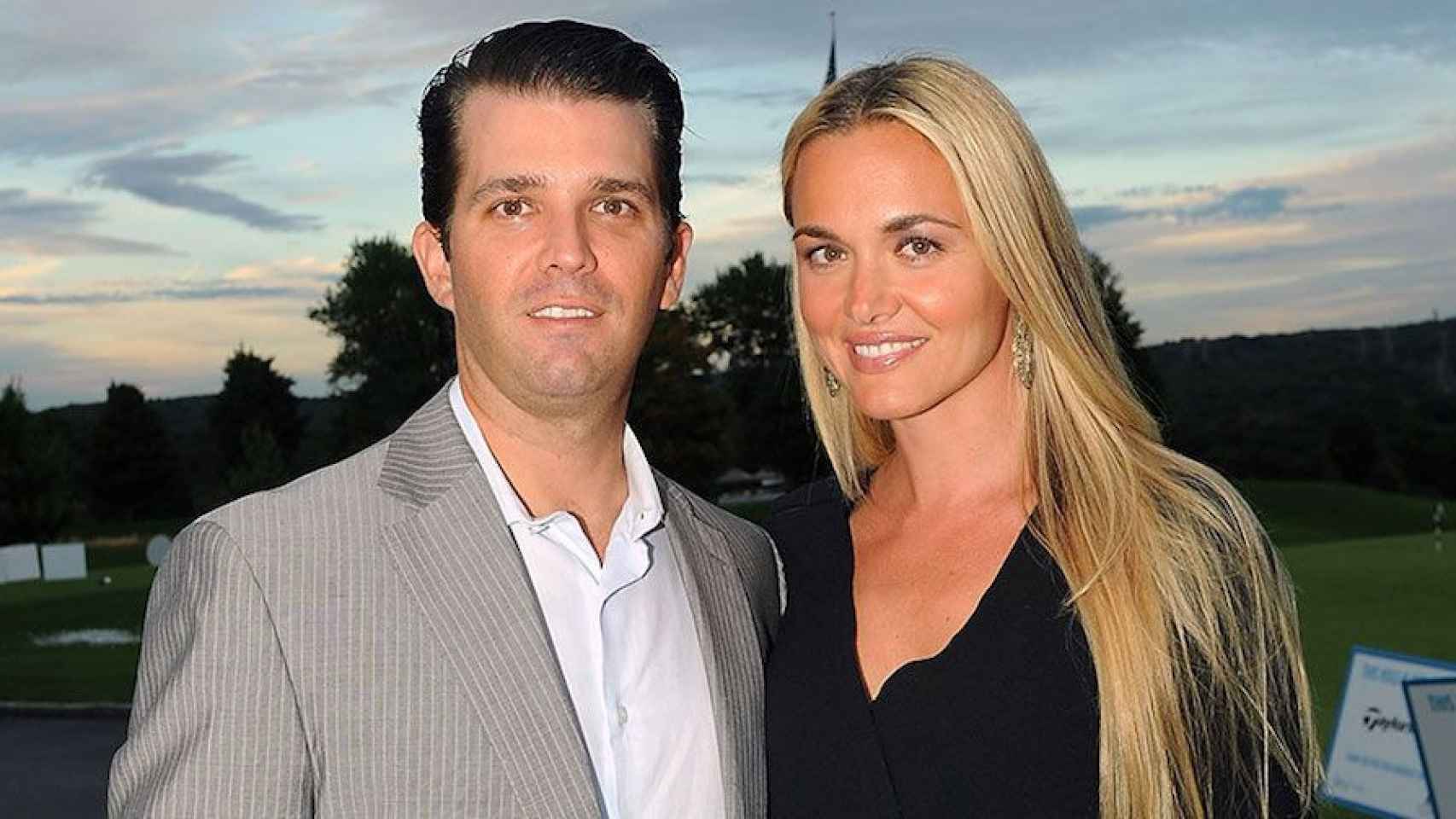Una foto de archivo de Donald Trump Junior y su mujer Vanessa Trump