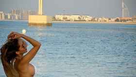 Matus en bikini en Dubai