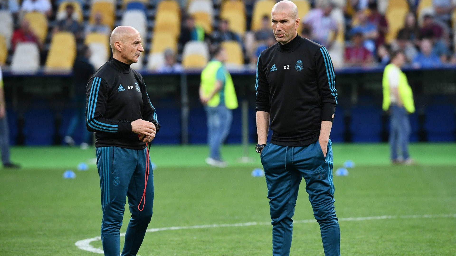 Pintus y Zidane en una imagen de archivo / EFE