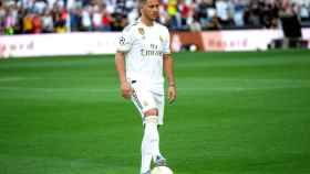 Eden Hazard en su presentación como nuevo futbolista del Real Madrid / EFE