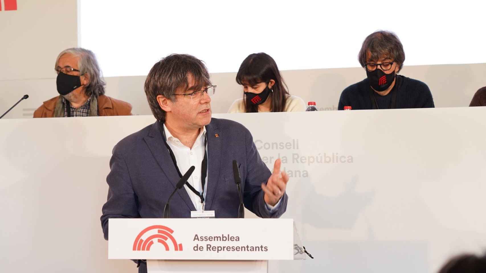 El expresidente de la Generalitat, Carles Puigdemont / CONSELL PER LA REPÚBLICA