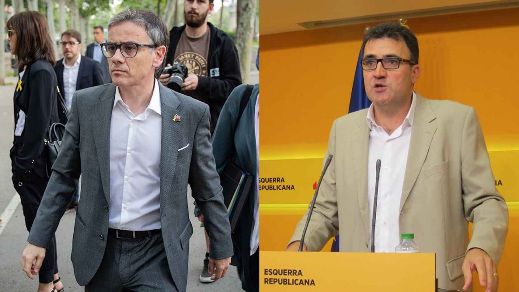 Los eurodiputados de ERC Josep Maria Jové (i) y Lluís Salvadó (d) / EP