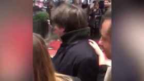 Carles Puigdemont, increpado en Bruselas / CG