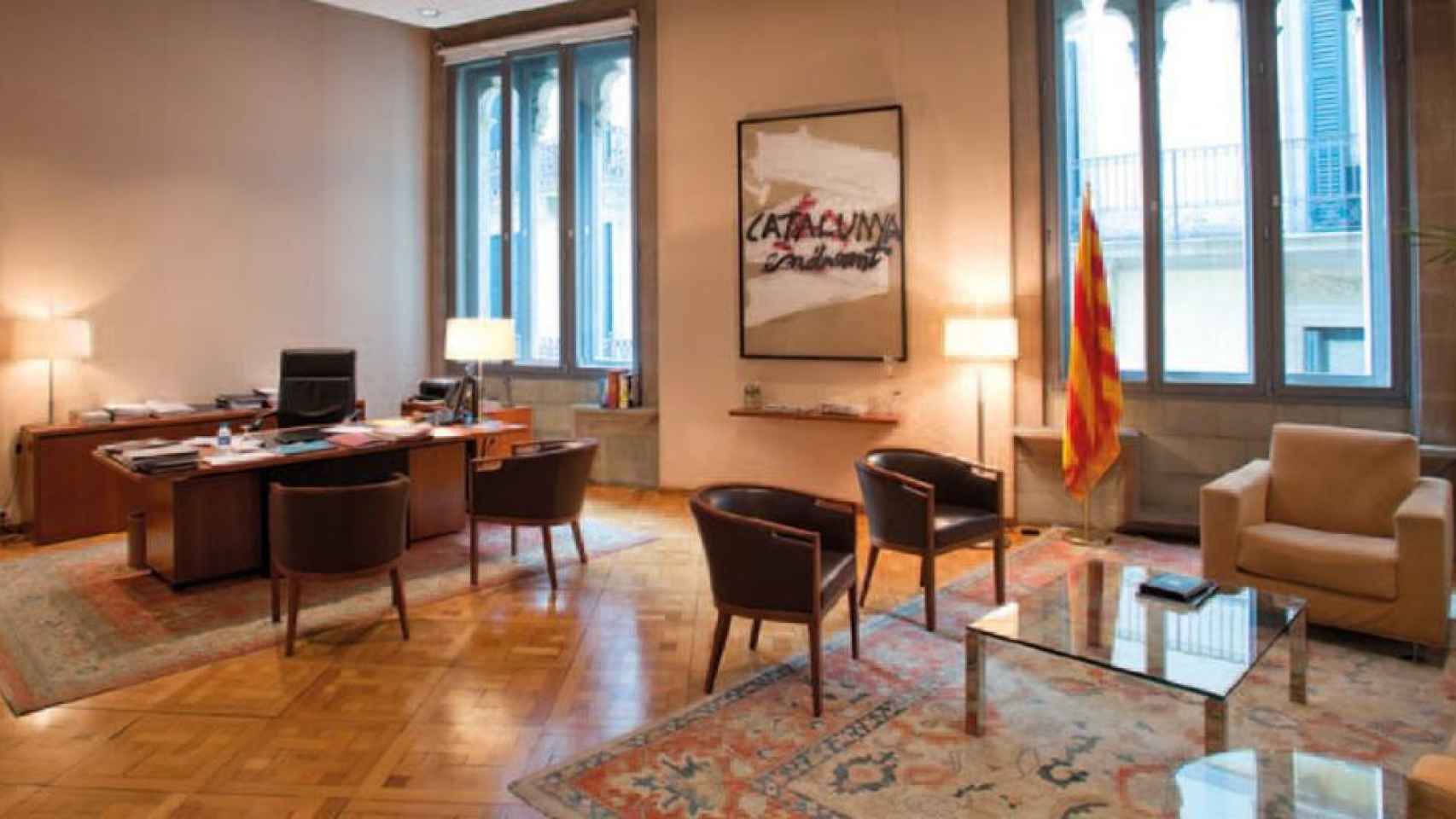 El despacho del presidente de la Generalitat / CG