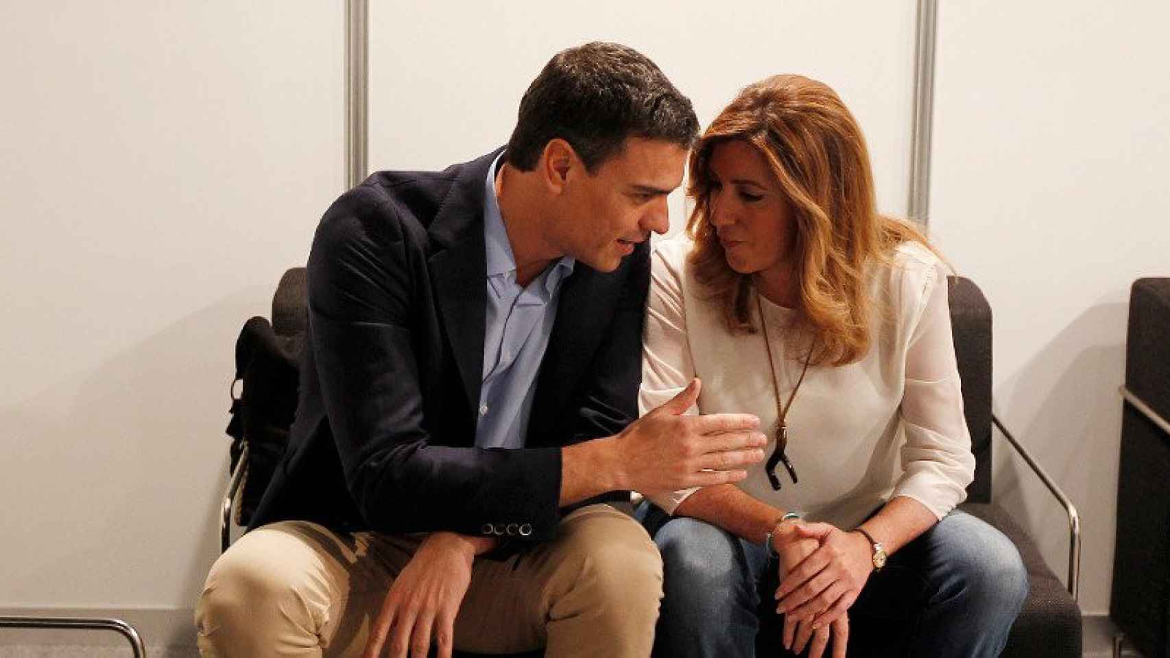 Pedro Sänchez y Susana Díaz, en una imagen de noviembre de 2014.