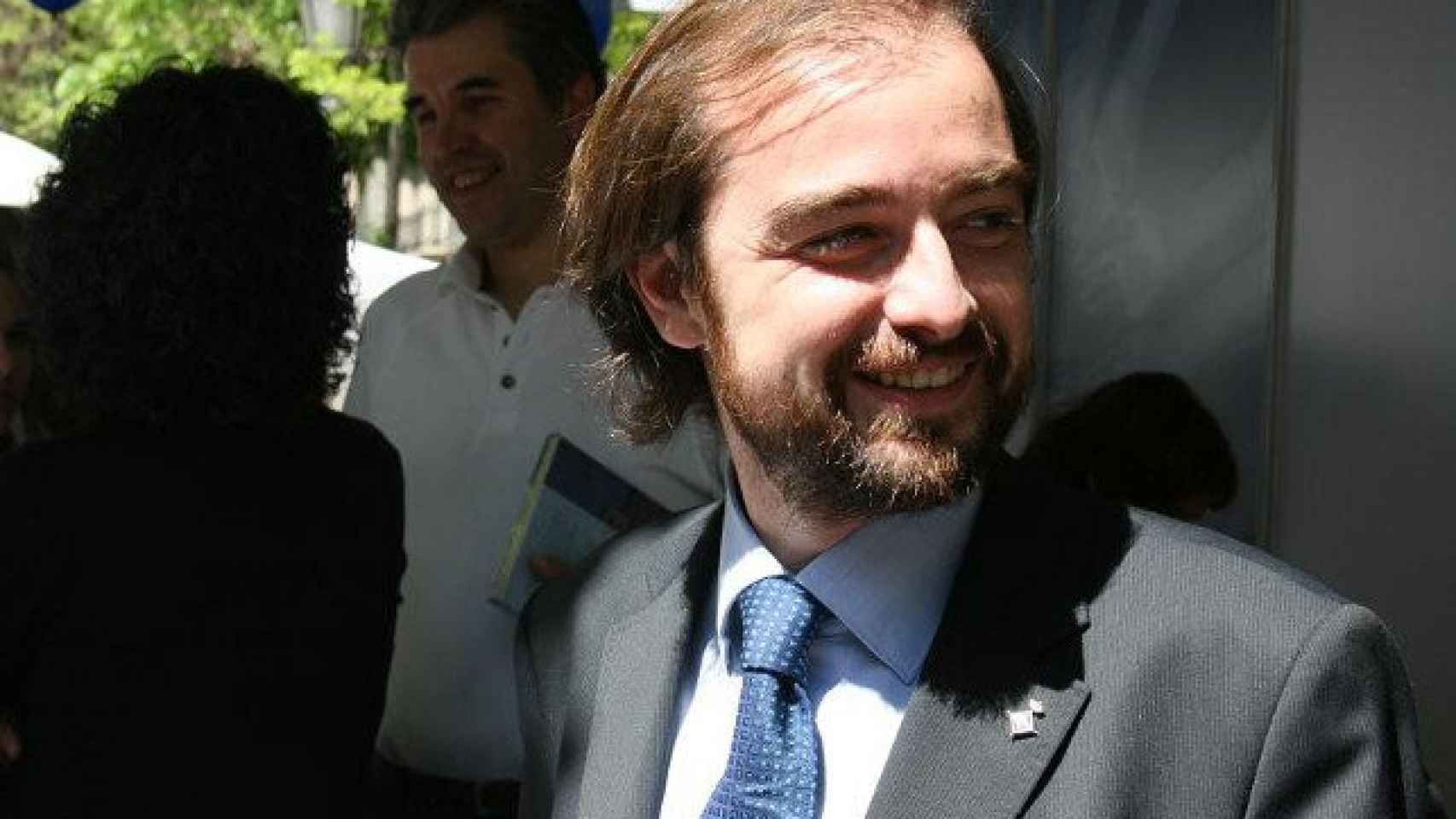 El presidente de la Ejecutiva Intercomarcal de Barcelona ciudad de UDC, Gerard Ardanuy