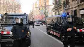 Agentes de la Brimo, como los que participarán en el despliegue de seguridad tras el ataque de Algeciras / EUROPA PRESS