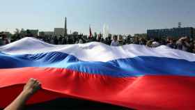 Celebraciones del Día de la Bandera Rusa en Damasco, Siria / EFE