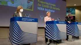 Ursula Von der Leyen, anunciando la creación de la Incibadora HERA / COMISIÓN EUROPEA