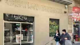 La Granja Vendrell de Barcelona, tras el robo de las letras art déco / TWITTER