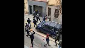 Cinco detenidos tras una batalla campal en Cornellà / TWITTER