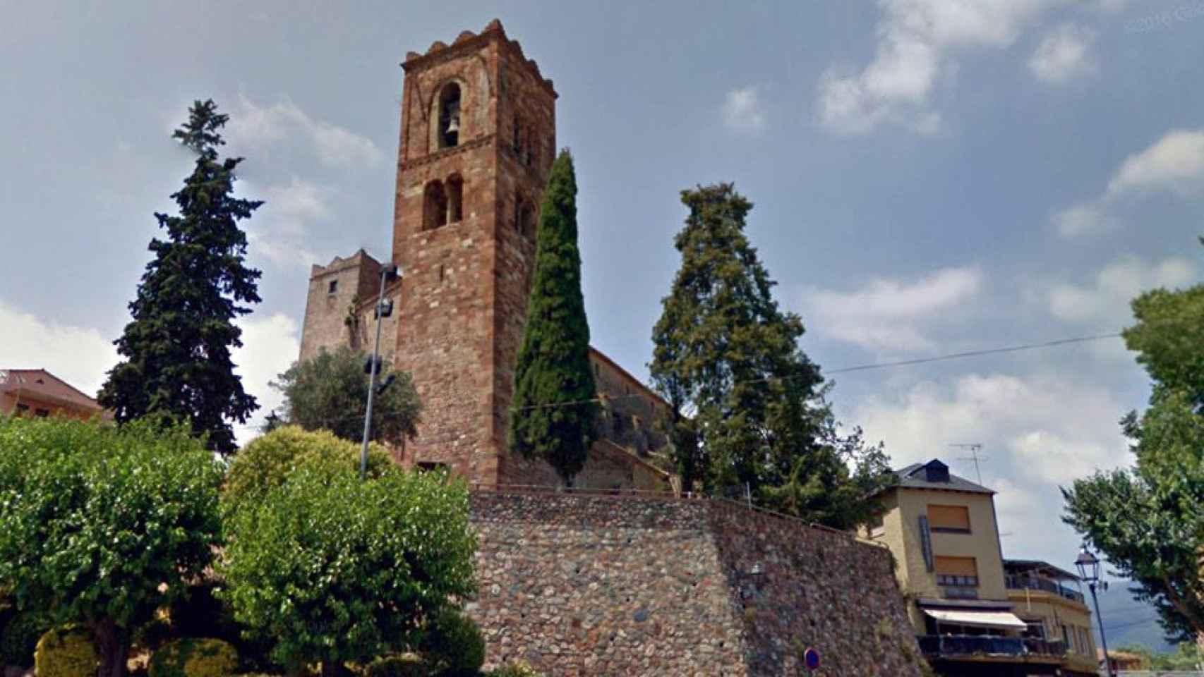 Vista de la localidad de Sant Pere de Vilamajor