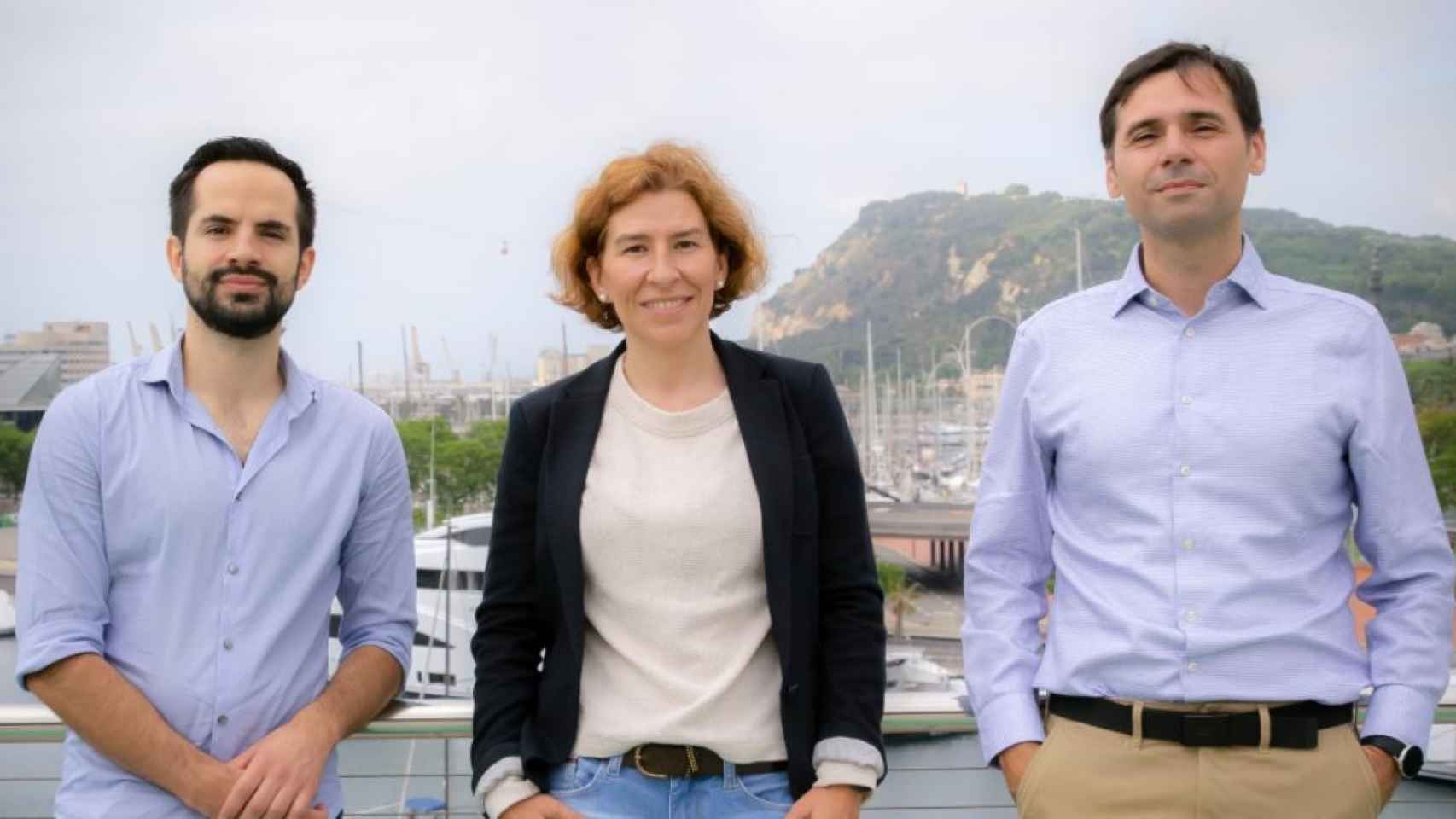 Equipo fundador de Vitaance: Christian Roches, Ana Zamora y Bernard Granados (de izquierda a derecha) / CEDIDA