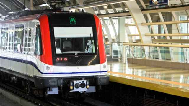 Uno de los trenes del metro de Santo Domingo fabricado por Alstom / ALSTOM
