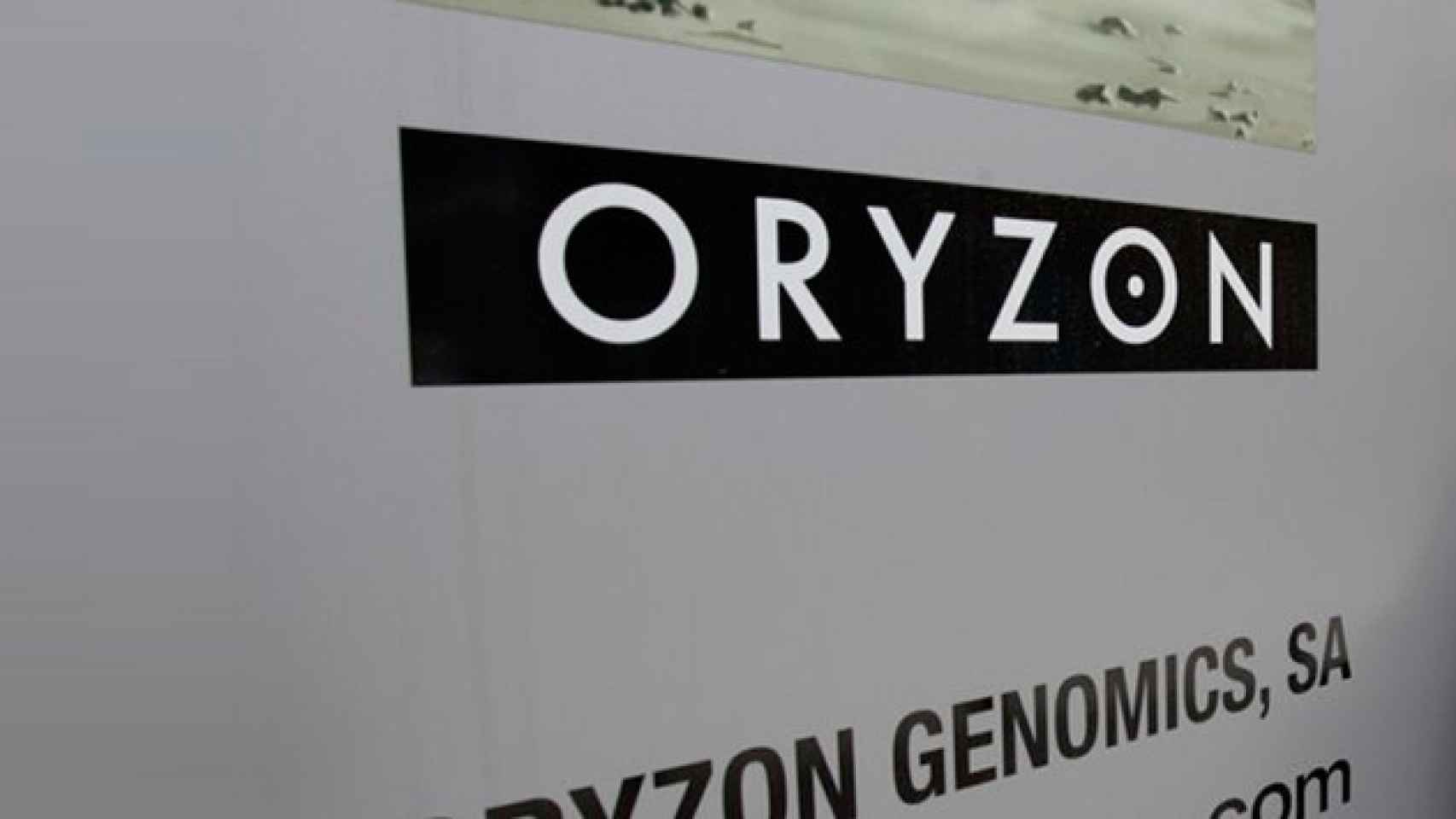 Letrero de Oryzon Genomics