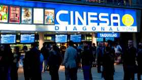 Cola en los cines Cinesa Diagonal en Barcelona / CG