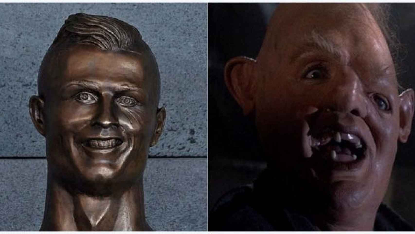 Los mejores 'memes' del busto de Cristiano Ronaldo