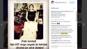 Felicitación de Isabel Pantoja en Instagram