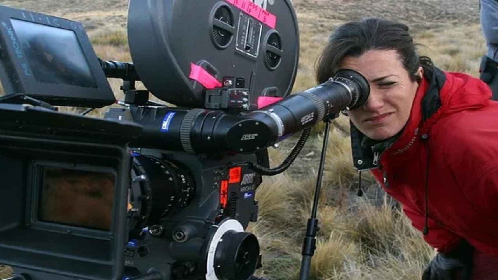 La realizadora Laura Mañá en pleno rodaje de una de sus películas / LAURA MAÑÁ OFICIAL