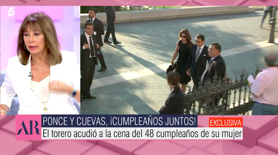 Ana Rosa Quintana habla de la separación de Enrique Ponce y Paloma Cuevas / MEDIASET