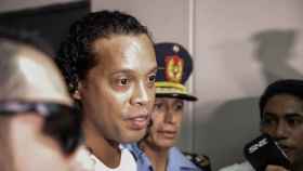 Ronaldinho en la cárcel de Paraguay / EFE