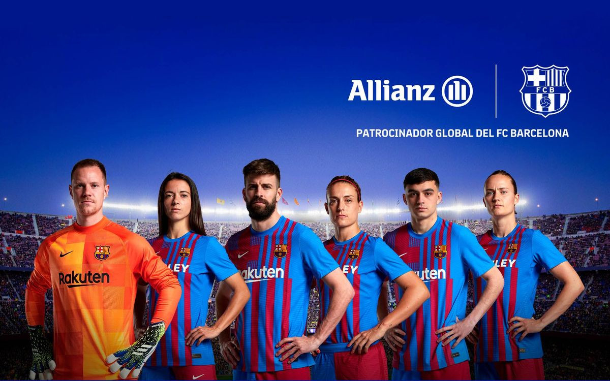 Anuncio de Allianz como patrocinador del Barça / FC Barcelona