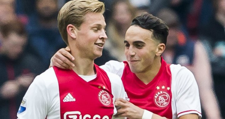 De Jong, junto a su amigo Nouri en su época en el Ajax | REDES