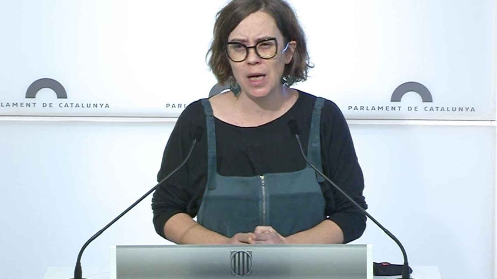 Eulàlia Reguant, diputada de la CUP en el Parlamento catalán / CG
