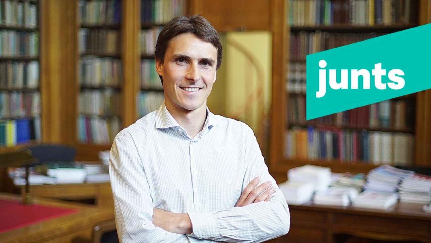 Salvador Vergés, diputado de JxCat en el Parlament catalán / JUNTS