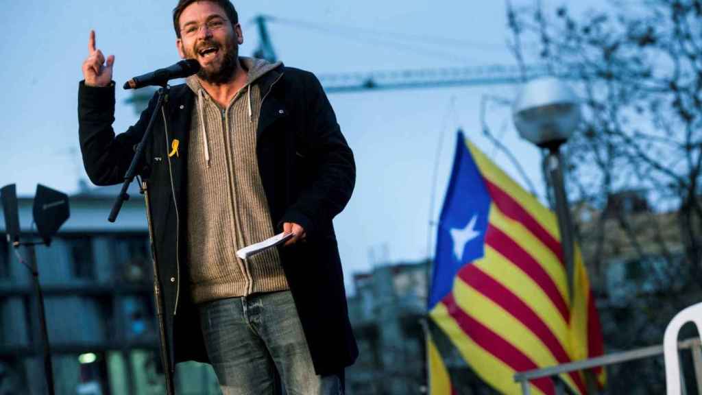 El exdiputado de Catalunya Sí Que Es Pot y exlíder de Podemos en Cataluña Albano Dante Fachín / EFE