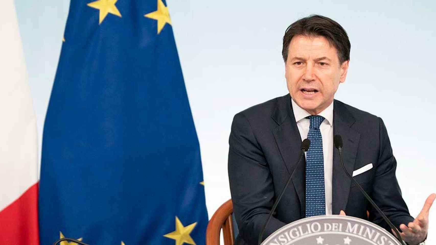 El primer ministro italiano, Giusseppe Conte / EP