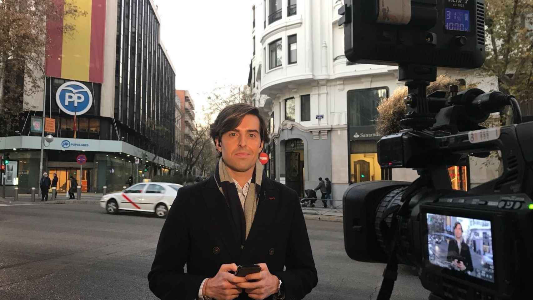 El candidato independiente del PP por Málaga, Pablo Montesinos / EFE