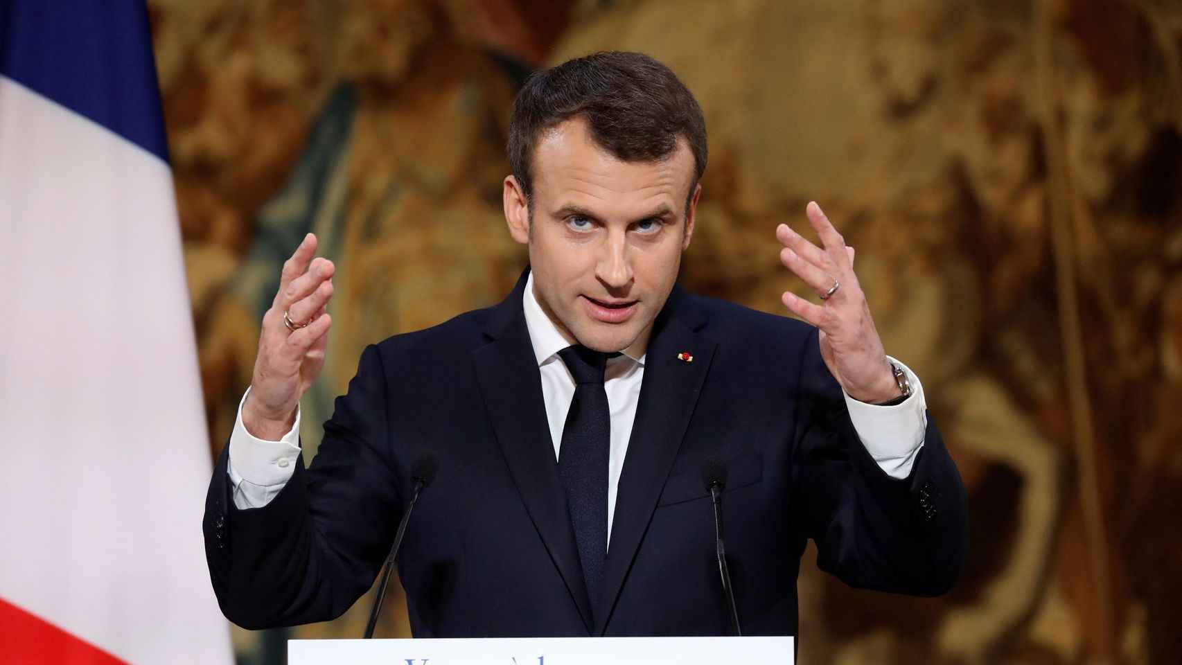 El presidente de la República francesa Emmanuel Macron / CG