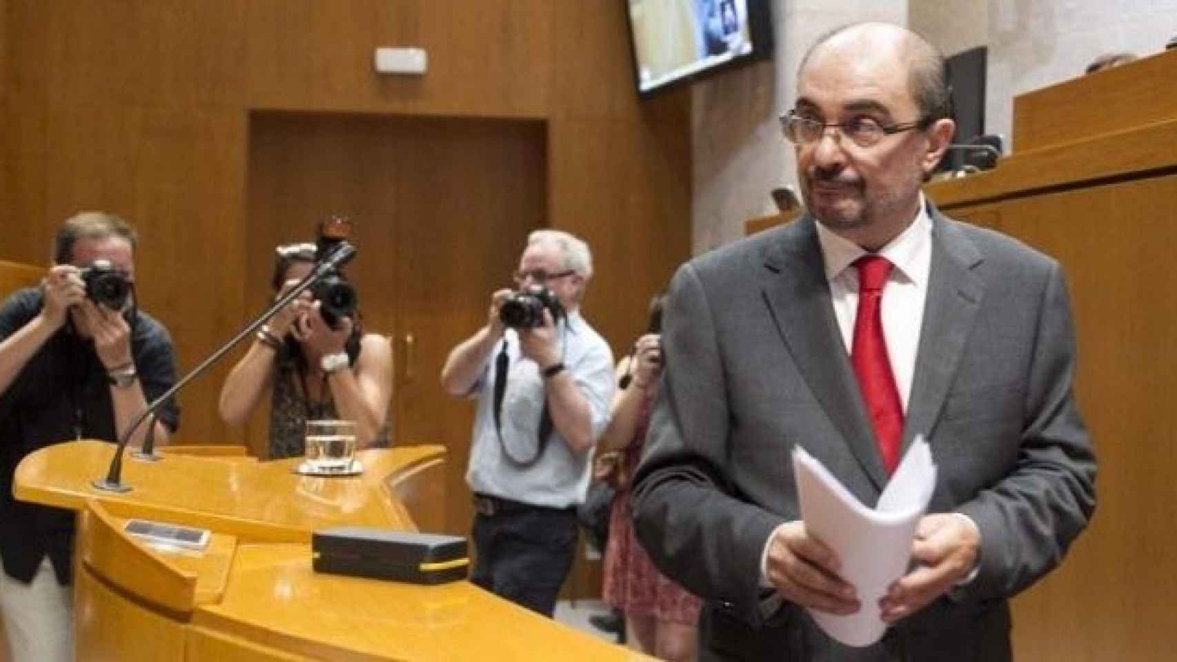 Javier Lambán, presidente del Gobierno de Aragón, opinó sobre Cataluña / EFE