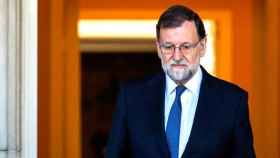 El presidente del Gobierno, Mariano Rajoy, en el Palacio de la Moncloa / EFE