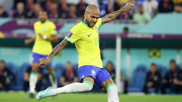 Dani Alves durante el Mundial de Qatar 2022 / EUROPA PRESS