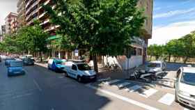 Bicicletas aparcadas en la calle de la Creu de Girona / GOOGLE STREET VIEW
