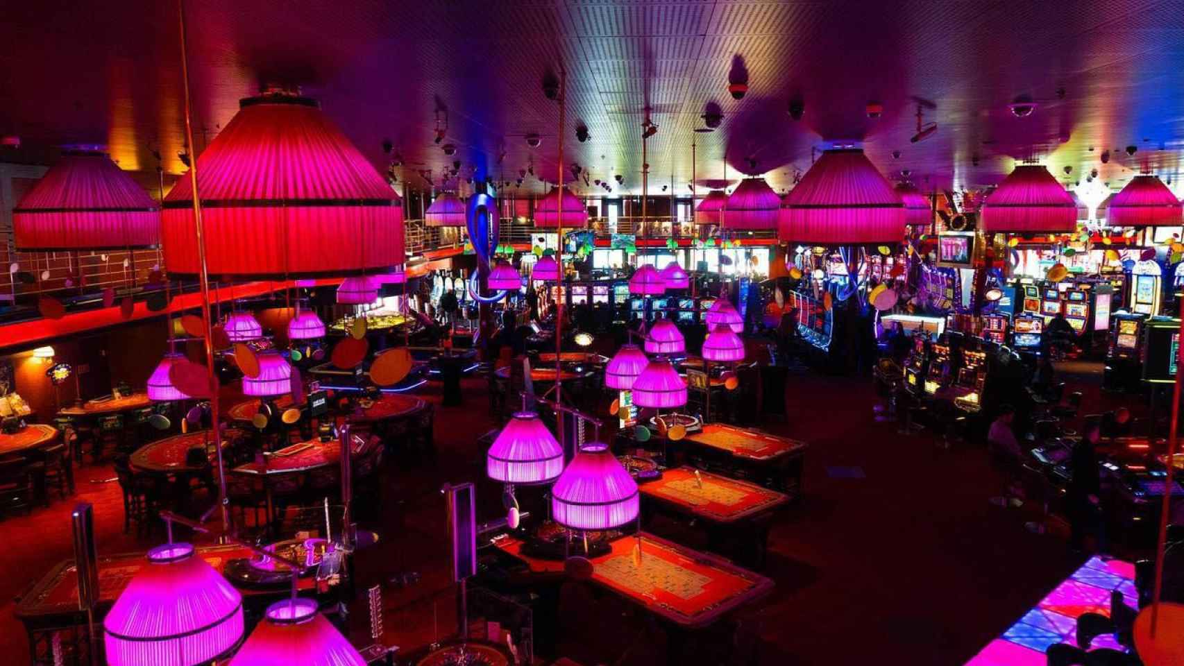 Interior de un Casino